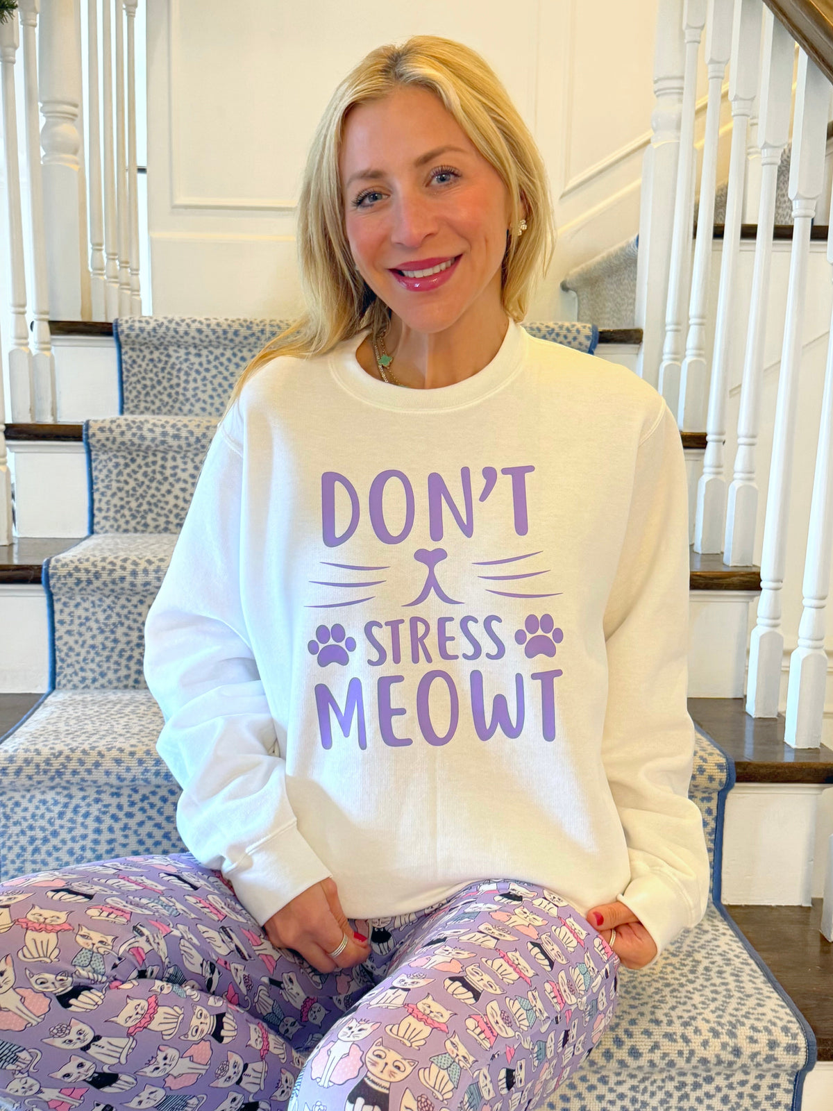 Don't Stress Meowt Sweatshirt